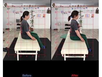 ストレチックス 近江八幡店/ストレッチ ビフォーアフター