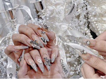 ヴィープラス(Vi+)の写真/【初回オフ無料：ワンカラー/グラデーションが人気*】他にも別料金で持ち込みデザインのクーポンもご用意☆