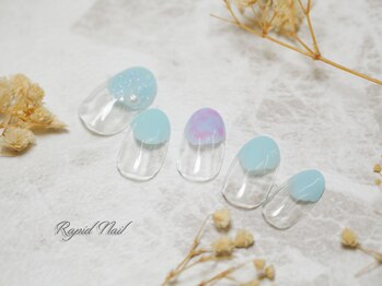 ラピッドネイル 西葛西店の写真/【ラメグラ2900円～/ワンカラー・フレンチ・カラグラ4190円～】20時まで営業なのでお仕事／学校終わりに◎