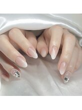 メル バイ ウィリートーキョー(MELL by wellytokyo)/持ち込みネイル　ワンホン　渋谷