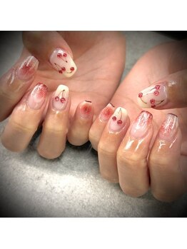 ネイルサロンファストネイルプラス 新宿店(FAST NAIL PLUS)/2026夏ネイル【さくらんぼ】