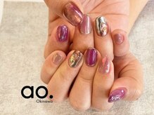 アオ おもろまち(ao.)/85min ニュアンスNail ao.沖縄