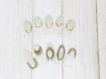 ティーエヌ 名古屋矢場町店/デザインネイル¥6980