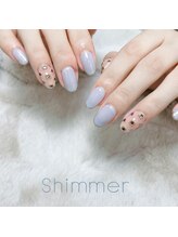 シマー(Shimmer)/ビジューネイル