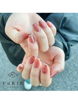 ヴリエ 小作店(VURIE)/細フレンチネイル