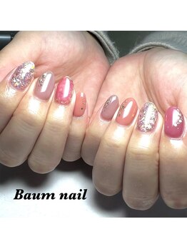 バームネイル(Baum nail)/キラキラニュアンス♪