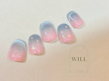 韓国風マグネットネイル