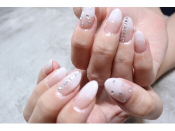 ディーエムジーネイル(DMG nail)/ホワイトラメグラネイル