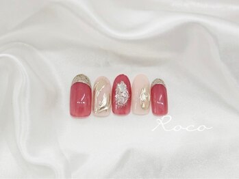 ネイルアンドアイラッシュ ロコ(ROCO)/トレンドニュアンスデザイン