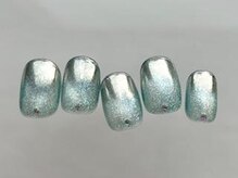 アイネイルズ 恵比寿店(I nails)/夏マグミラーグラデ10480円