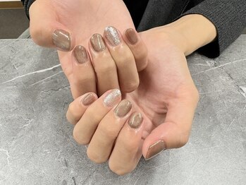 ビジュー(Bijou)の写真/カラーを120色からお選び頂けます！人気のマグネットネイルもご用意◎¥2600～♪