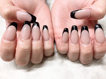 アフェプラス 寝屋川店(affe+)/バーチャルフレンチネイル　