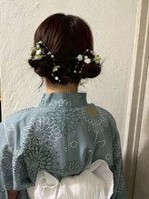 ミカヅキ 赤坂/浴衣着付け&ヘア！