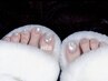 SNS話題！【FOOT】初回オフ無料｜うるうるマグオーロラネイル¥21800→¥16800