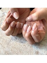 プライベートネイルサロン キャンバス(CANVAS)/ラメフレンチネイル