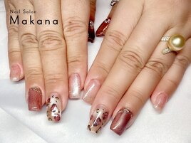 大人レオパードネイル