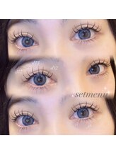 メル バイ ウィリートーキョー(MELL by wellytokyo)/上下マツエク　フラットラッシュ