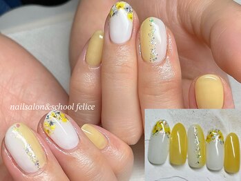 フェリーチェ(nail salon&school felice)/パラジェル/定額制プラチナ
