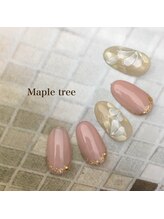 ネイルアンドメイク メイプルツリー(Nail & Make Maple Tree)/春色フラワーネイル