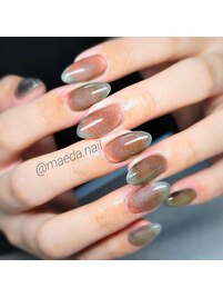 _____前田限定マグネットネイル