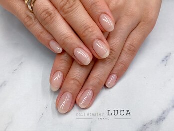 ネイルアトリエルカ(nail atelier LUCA)/W-960 大人上品シアーネイル