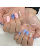 ネイルアート ジマー/60minartちぐはぐコース¥7980