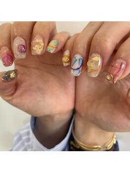 ミールネイル(mir nail)/full art×nuance