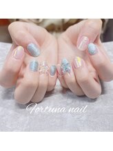 フォルトゥーナ 神田(Fortuna)/マグネット+ミラーネイル