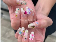 ミュー(mieux)/宝石ネイル