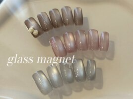 【定額】glass magnet design