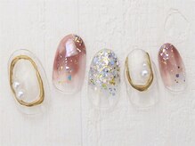ネイルズガッシュ 武蔵小山店(NAILsGUSH)/＊ニュアンスメタリック＊
