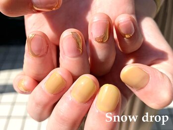 スノー ドロップ(Snow drop)/左右非対称