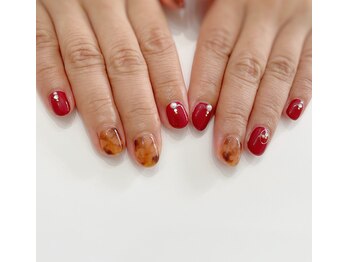 ミミ(mimi)/べっ甲ネイル