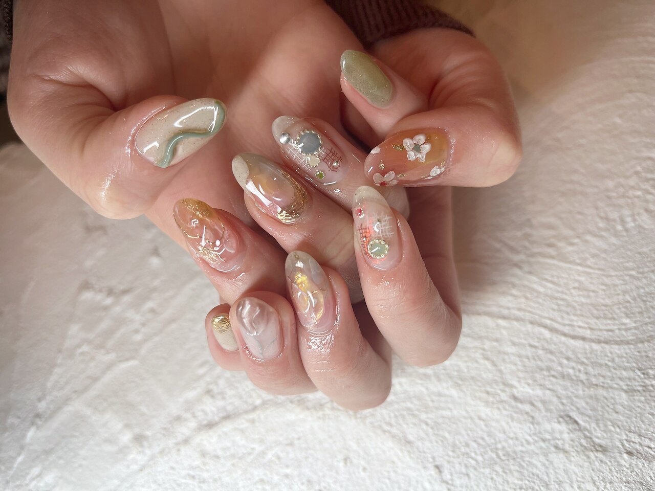 【HAND】10本アート\8,800〜(※デザインによって料金が変わります)