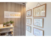 サニー(SUNNY)の雰囲気（経験豊富な国家資格・国際資格保持トレーナーのみ在籍）