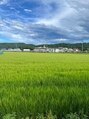 癒し~ぷ 戸田公園店 田んぼを見るだけで落ち着きます笑