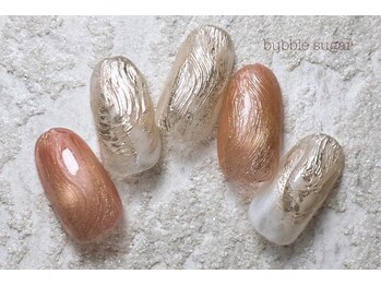 バブル シュガー バイ ネイルクローネ(bublle sugar by.nail crone)/ニュアンス×マグクーポン♪