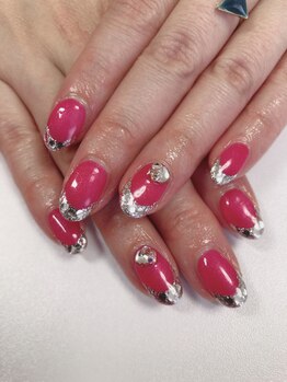 ピンクでキラキラ