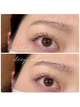 ブレスヘアー アイラッシュ(Breath hair eyelash)/ブラウンフラットマットラッシュ