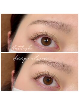 ブレスヘアー アイラッシュ(Breath hair eyelash)/ブラウンフラットマットラッシュ