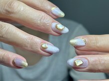 ネイルサロン プール ヴー(Nail Salon Pour Vous)/【定額】ミラーネイル