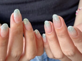 ラヴィエ ベル(La vie est belle)/MIXラメ グラデーション