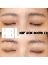 カラーズネイル エビス(Colors Nail Ebisu)/HOLLYWOOD BROW LIFT by REINA