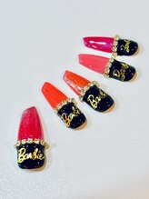 ヴォーテ(BEAUTE)/バービーリップネイル風