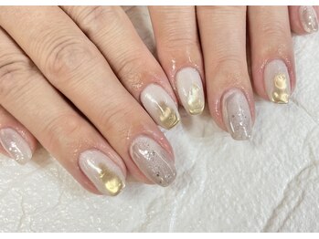 アリイネイルズ(ALII Nails)/ミラーネイル
