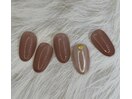 ワンポイントはミラーで華やかに