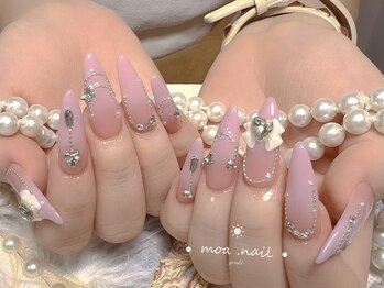 モアネイル 新宿/ワンホンネイル/持ち込み/新宿