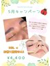 《5月限定》HBL＋お顔1ヶ所WAX　¥4,400