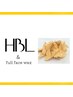 【リピーター様限定◎】HBL × 眉毛&全顔WAX フルコース¥12400→¥7200