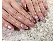 キキネイル 二子玉川(kikinail)/ピンクマグネットネイル